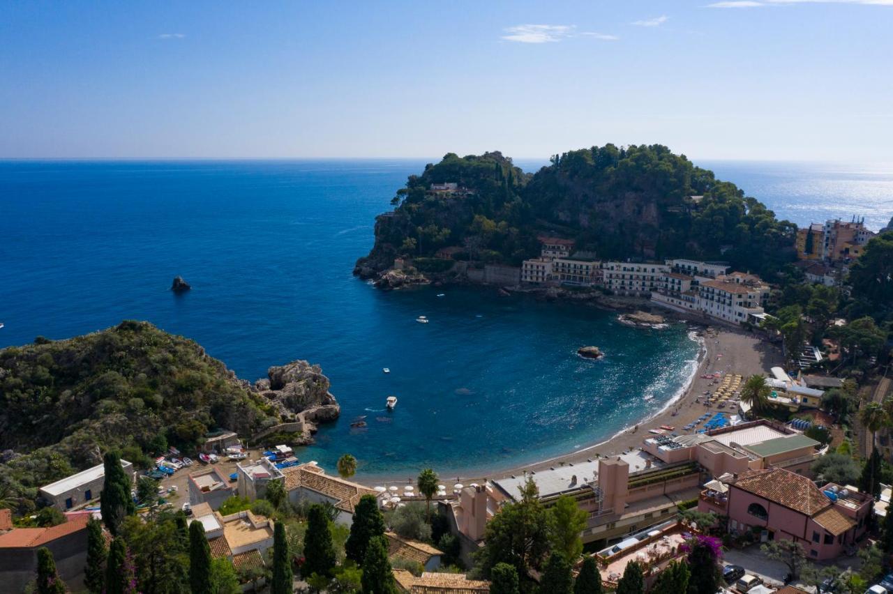 Ferienwohnung Fenetre Sur Le Blue Taormina Exterior foto