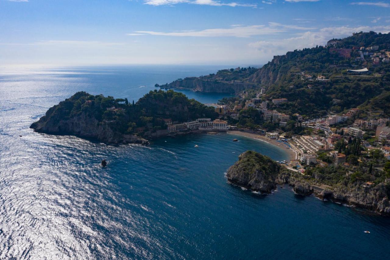 Ferienwohnung Fenetre Sur Le Blue Taormina Exterior foto